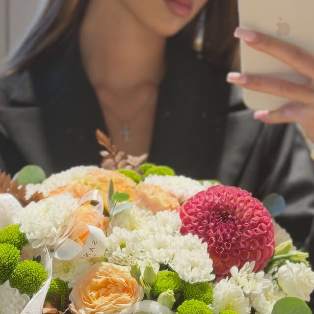 Осенний авторский букет — SANFLOWERS